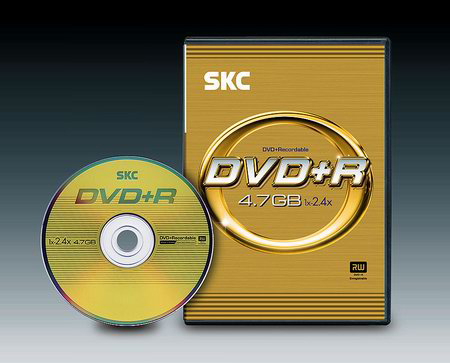 DVD+R диск SKC